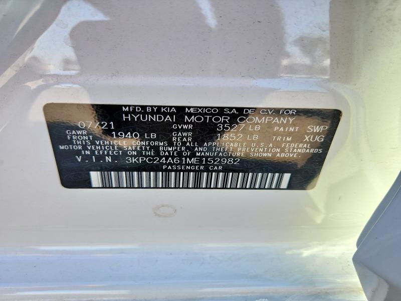 2021 Hyundai Accent se