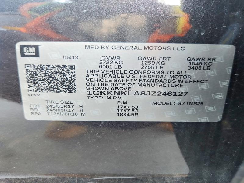 2018 GMC Acadia sle
