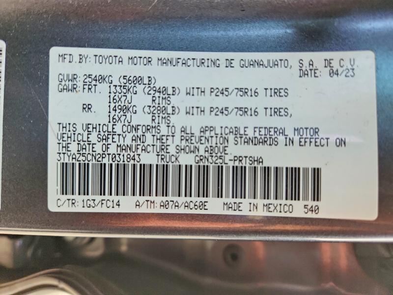 2023 Toyota Tacoma SR5 V6