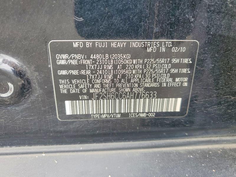2010 Subaru Forester 2.5x Premium