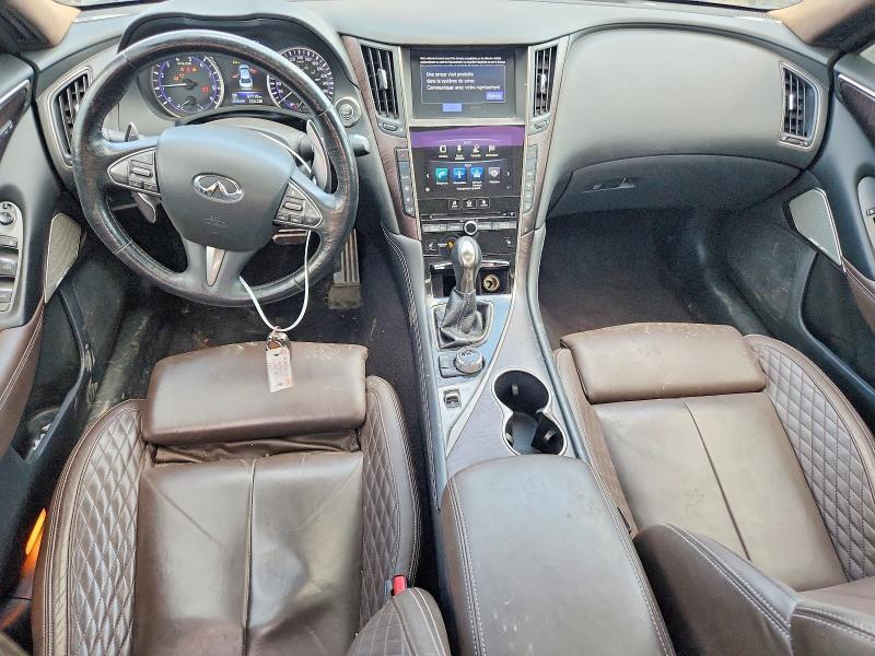 2017 Infiniti Q50 red Sport 400