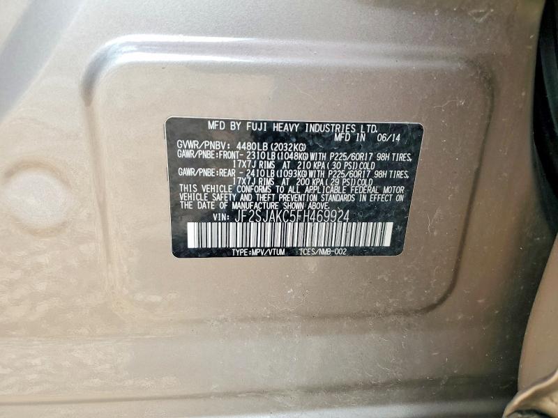 2015 Subaru Forester 2.5i Limited