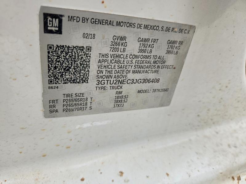 2018 GMC Sierra K1500 SLT