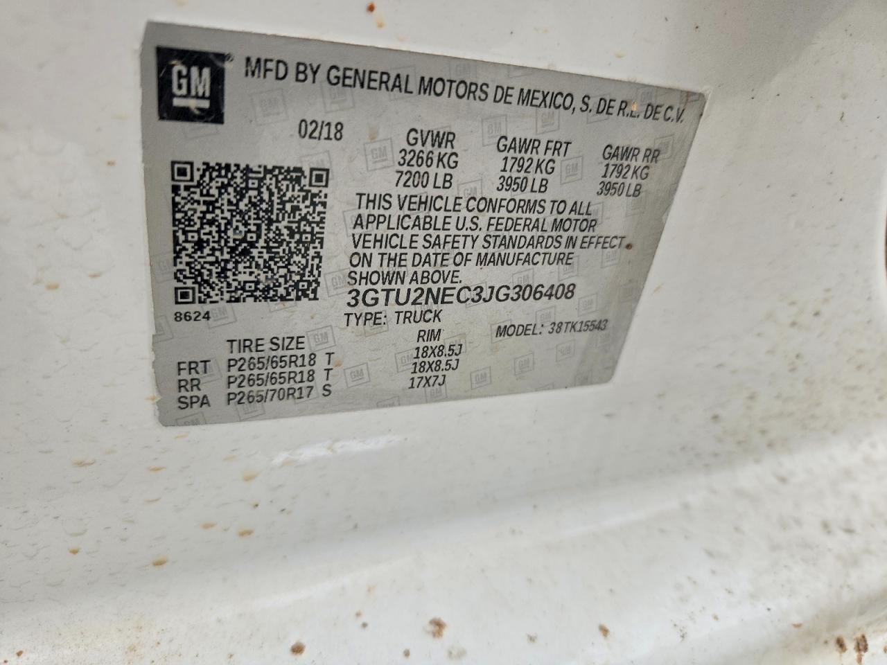 2018 GMC Sierra K1500 SLT