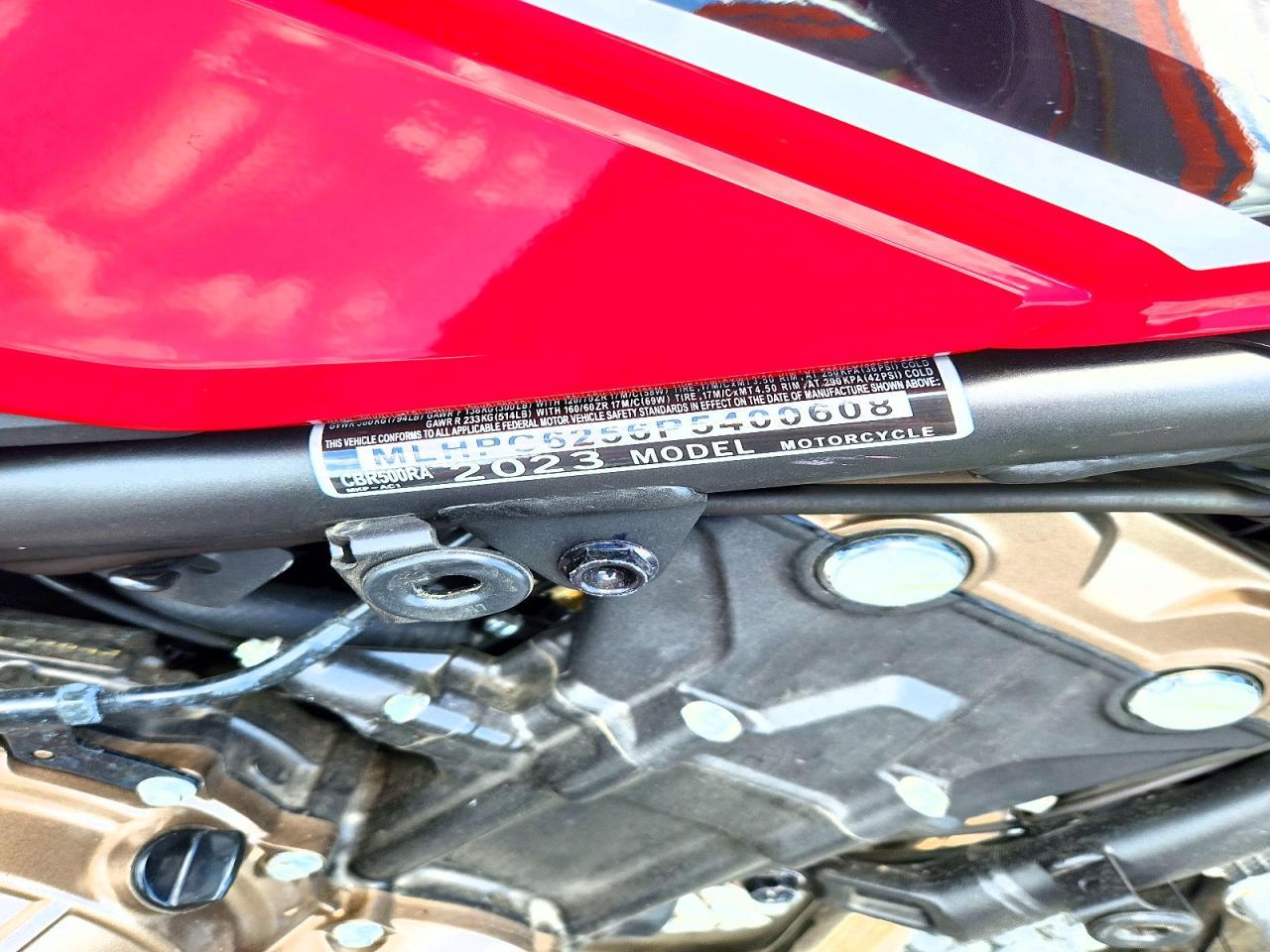2023 Honda CBR500 RA