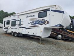 Keystone Montana salvage cars for sale: 2011 Keystone Tone Montana Camper