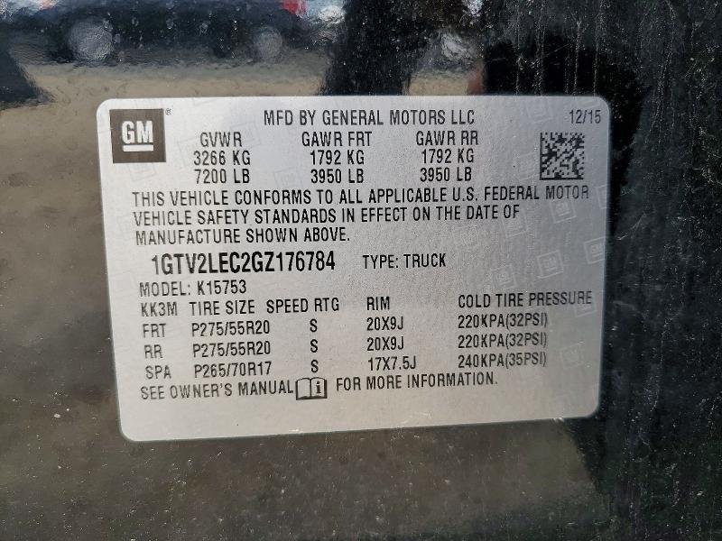 2016 GMC Sierra K1500