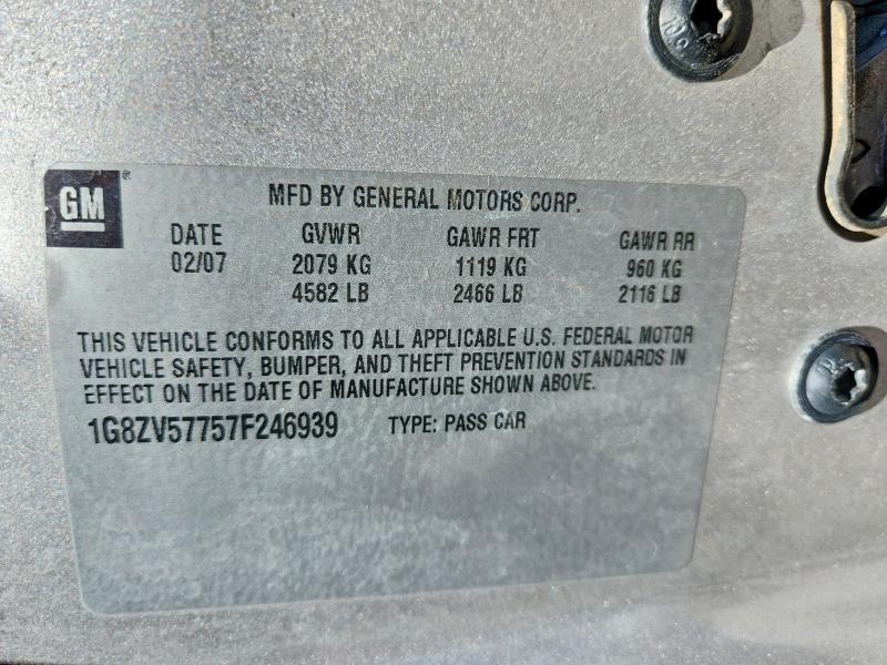 2007 Saturn Aura xr