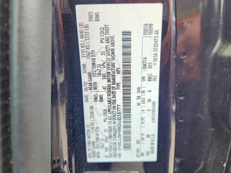 2013 Ford Escape sel