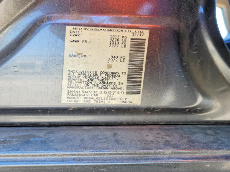 2018 Nissan Altima 2.5 sr