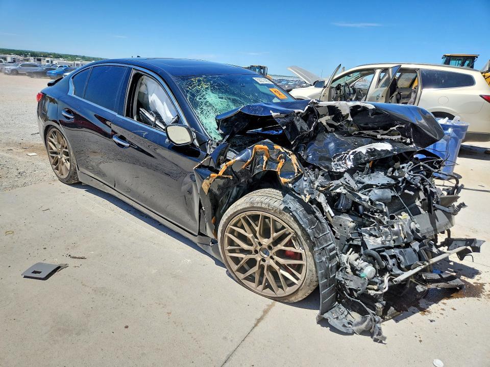 2017 Infiniti Q50 red Sport 400