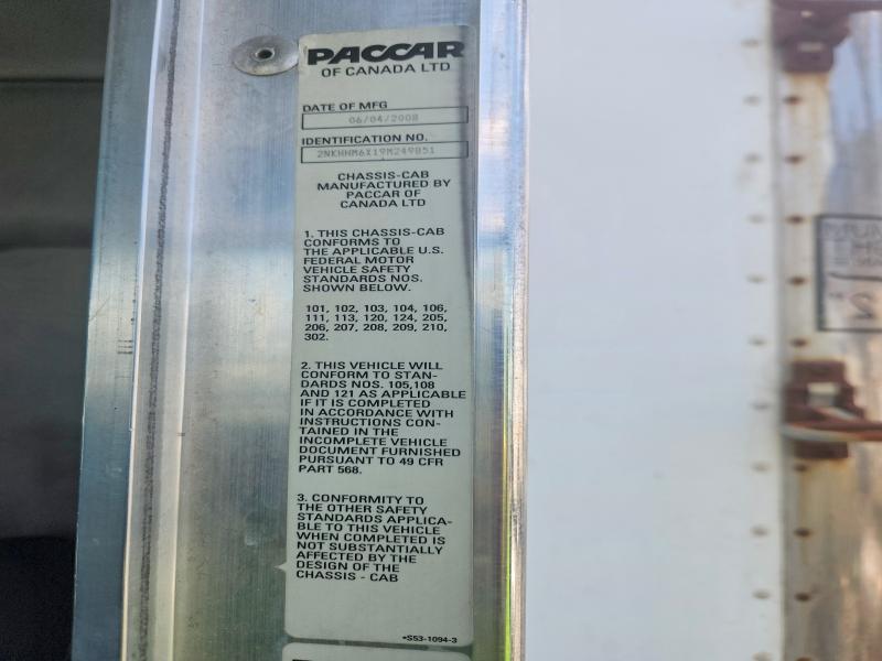 2009 Kenworth T300 Refrigerated BOX Truck