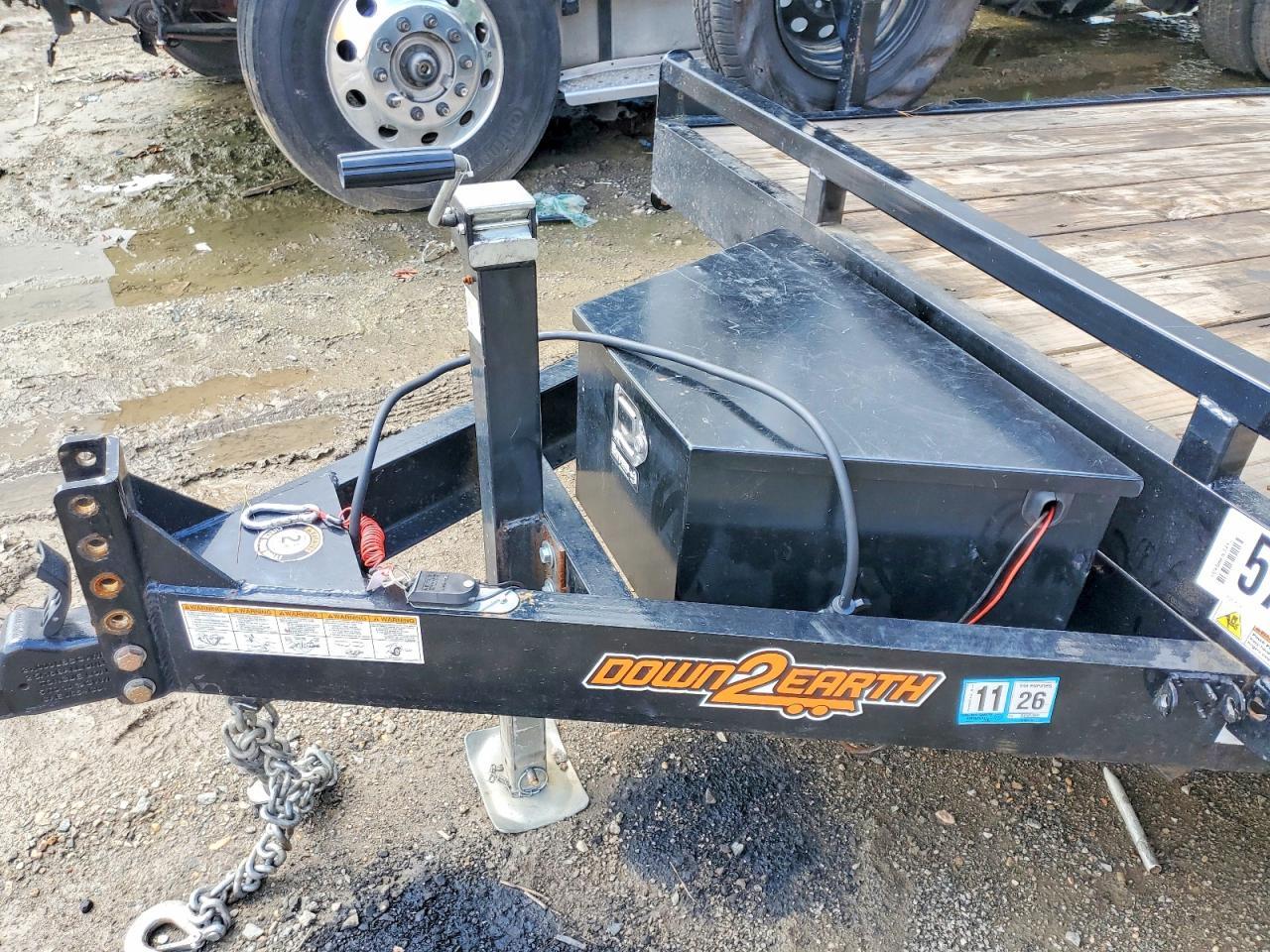 2026 Down 2 Earth DTE220WCT5.2B Equipment Trailer