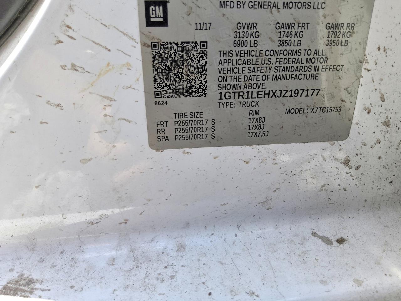 2018 GMC Sierra C1500