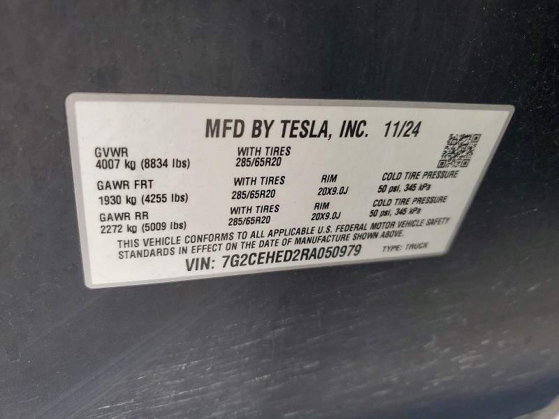 2024 Tesla Cybertruck