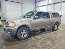 Salvage trucks for sale at Ham Lake, MN auction: 2003 Ford F150 Supercrew