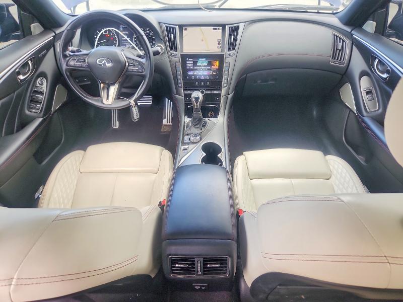 2021 Infiniti Q50 red Sport 400