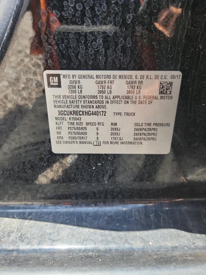 2017 Chevrolet Silverado K1500 LT