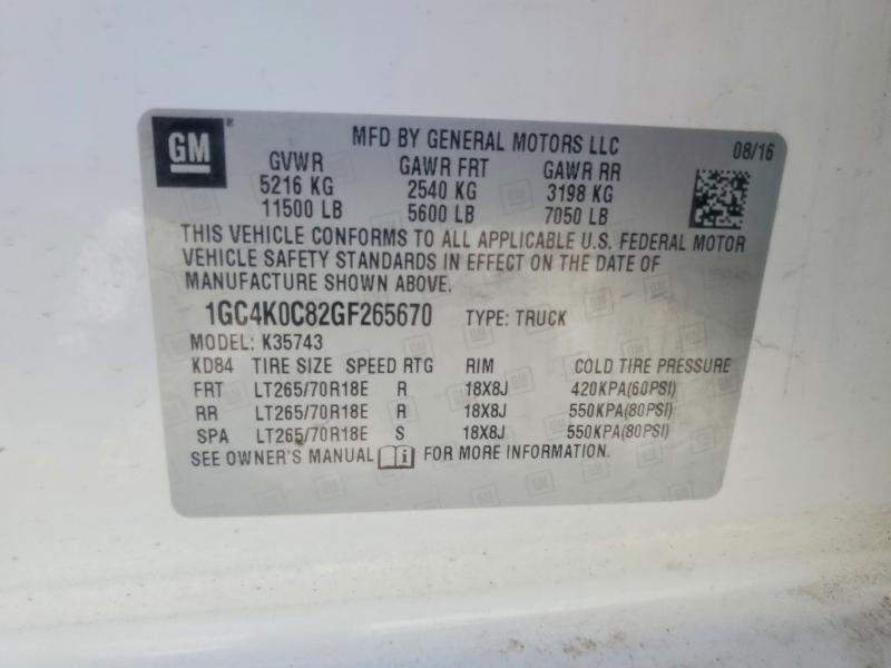2016 Chevrolet Silverado K3500 LTZ