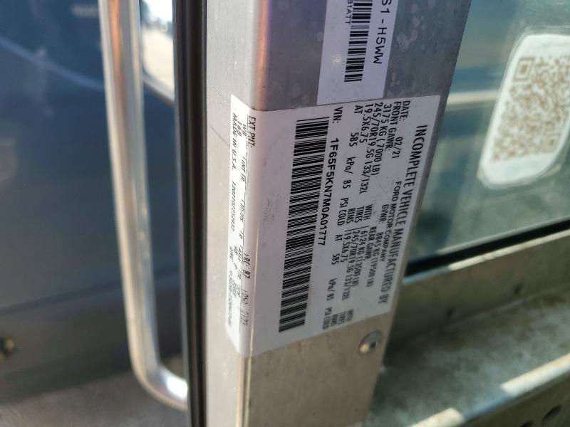 2021 Ford F59 Delivery Truck