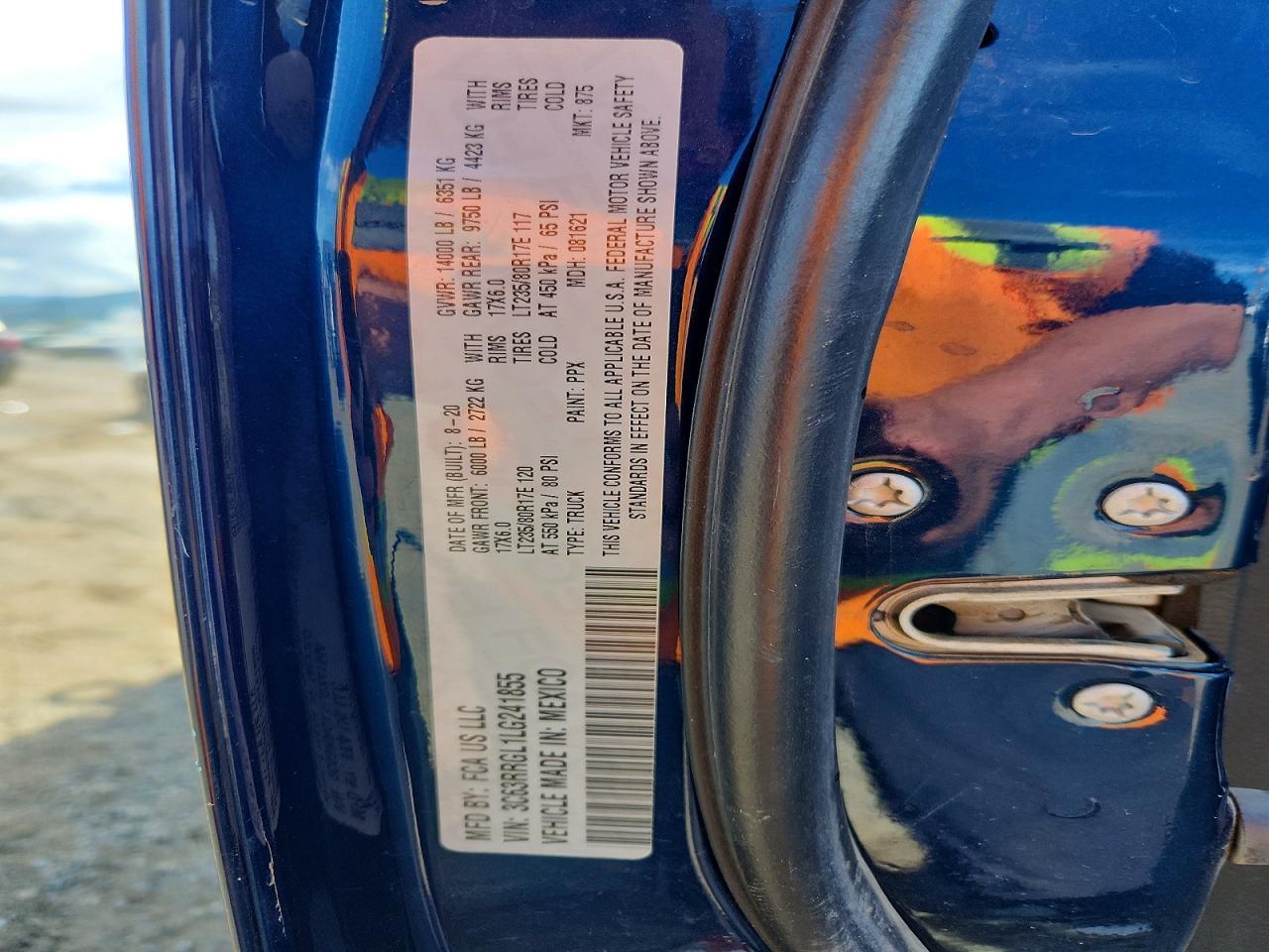 2020 Dodge RAM 3500 Tradesman