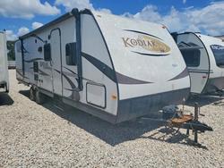 Salvage cars for sale from Copart New Braunfels, TX: 2013 Kodiak Travel Trailer