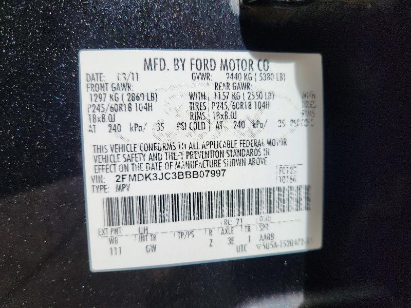 2011 Ford Edge sel