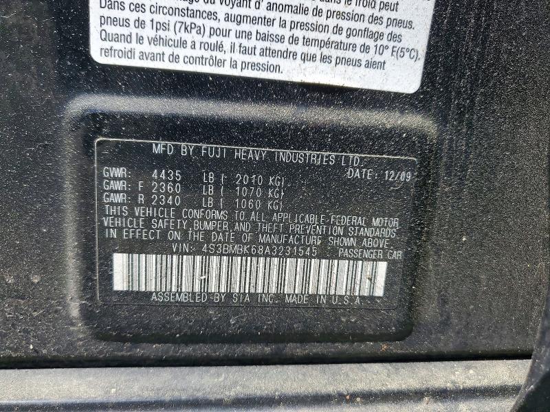 2010 Subaru Legacy 2.5i Limited