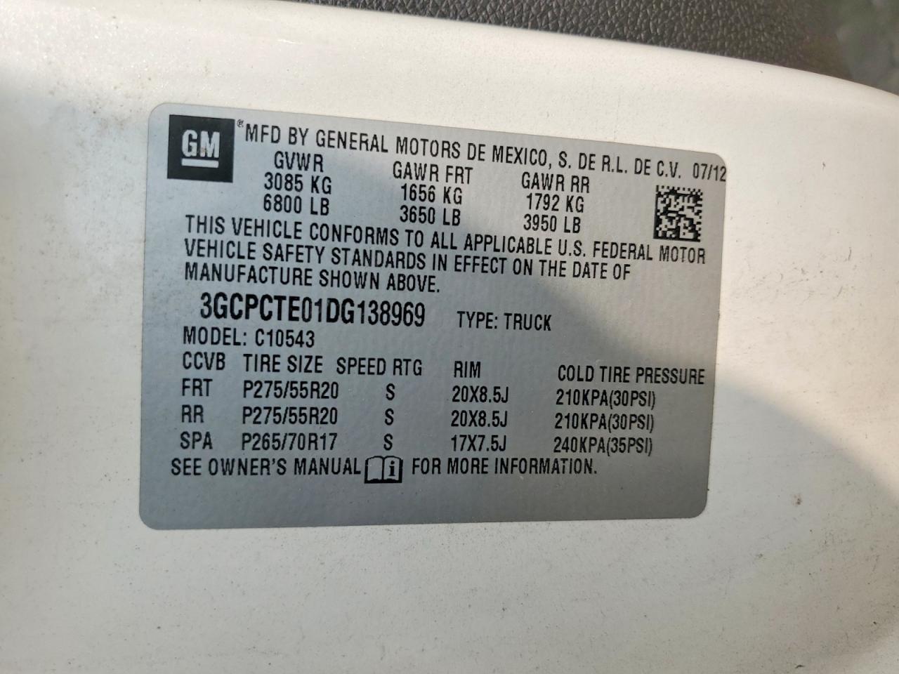 2013 Chevrolet Silverado C1500 LTZ