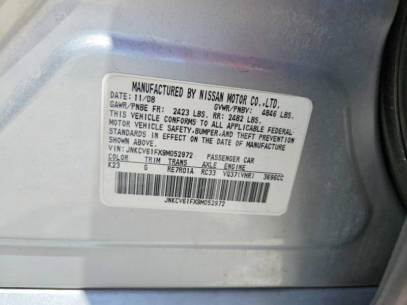 2009 Infiniti G37 Sedan x