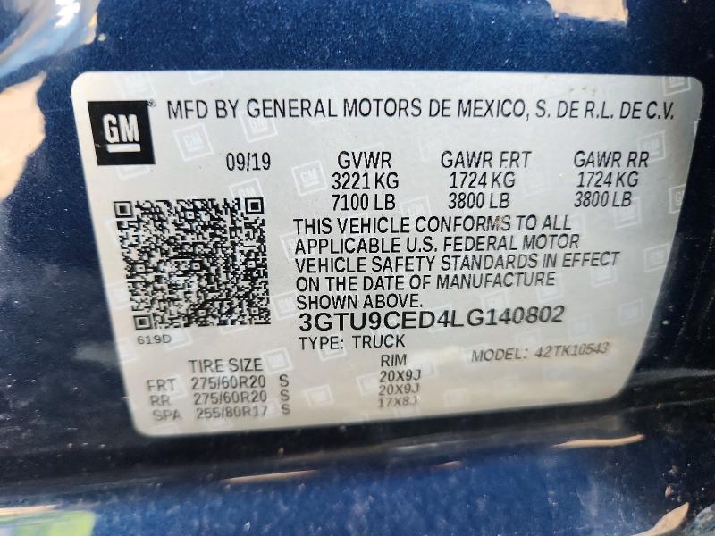 2020 GMC Sierra K1500 Elevation