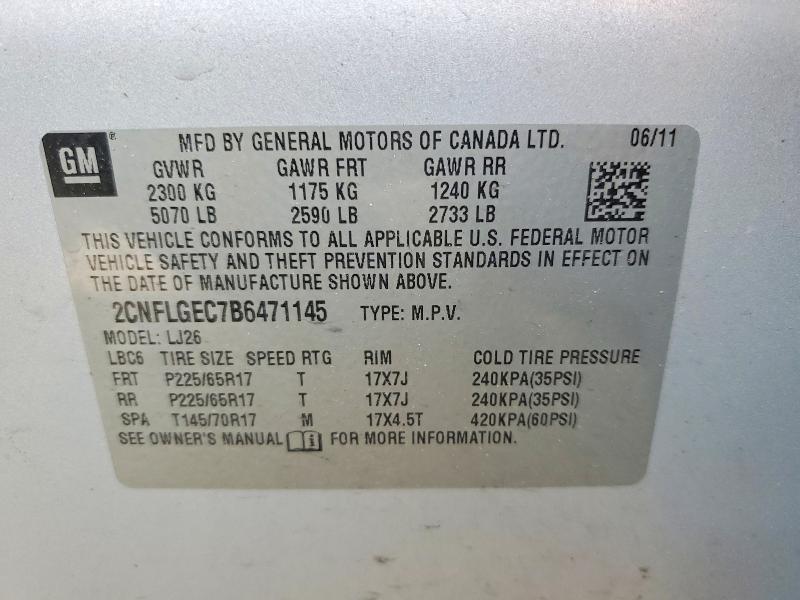 2011 Chevrolet Equinox ltz