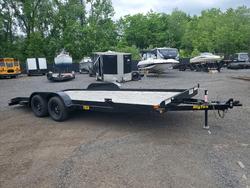 Salvage trucks for sale at New Britain, CT auction: 2025 Big Tex 70CH-20BKDT2B Equipment Trailer