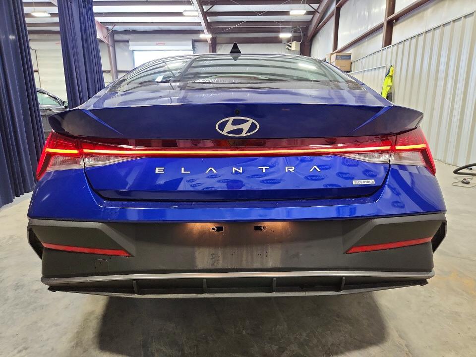 2025 Hyundai Elantra Hybrid Blue