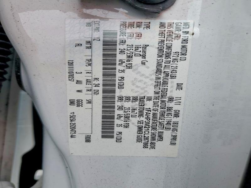 2012 Ford Focus sel