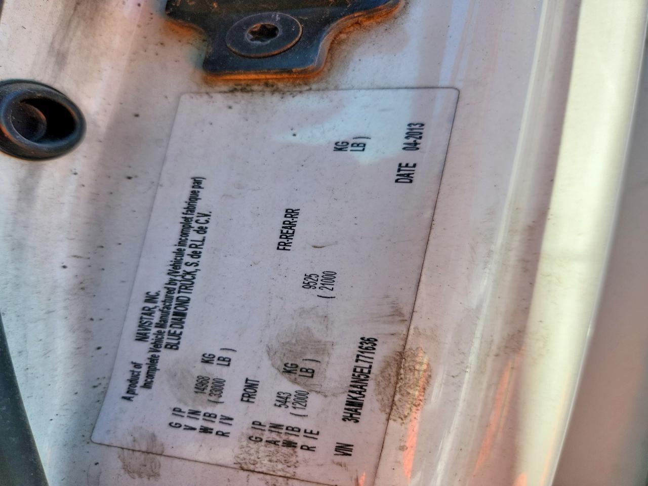2014 International 4000 4400
