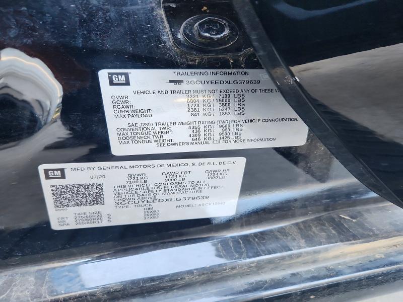 2020 Chevrolet Silverado K1500 rst