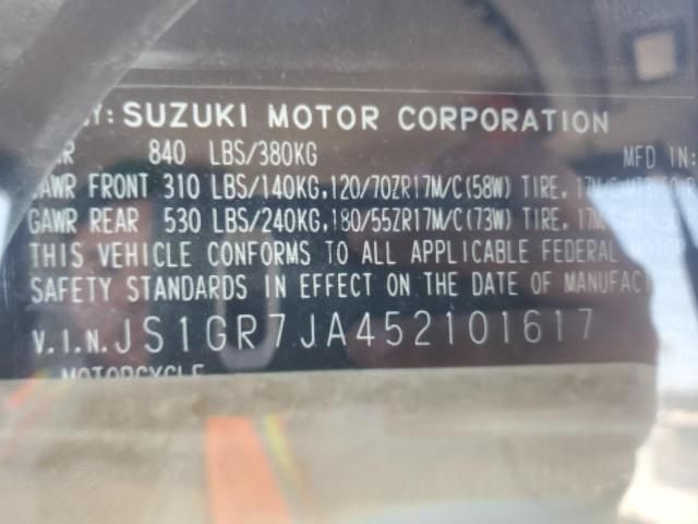 2005 Suzuki GSX-R750 K