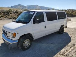 Salvage cars for sale from Copart Reno, NV: 2000 Ford Econoline E150 Wagon