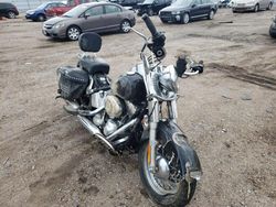 Harley-Davidson salvage cars for sale: 2014 Harley-Davidson Flstc Heritage Softail Classic