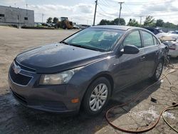 Chevrolet Cruze salvage cars for sale: 2011 Chevrolet Cruze LT