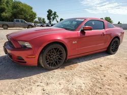 Ford Mustang GT salvage cars for sale: 2013 Ford Mustang GT