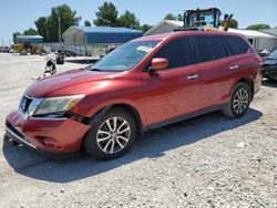 Nissan Pathfinder Vehiculos salvage en venta: 2014 Nissan Pathfinder S