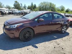 KIA Forte salvage cars for sale: 2018 KIA Forte LX