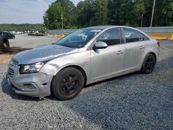 Chevrolet salvage cars for sale: 2016 Chevrolet Cruze Limited LT