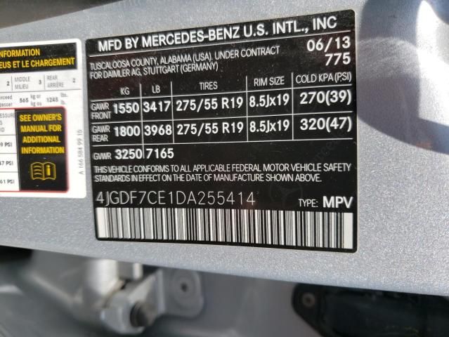 2013 Mercedes-Benz Gl 450 4matic