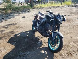 Salvage cars for sale from Copart Wheeling, IL: 2022 Yamaha MT-03