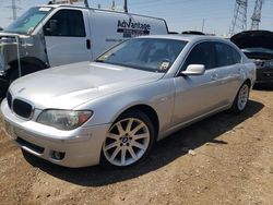 Salvage cars for sale from Copart Elgin, IL: 2006 BMW 750 I