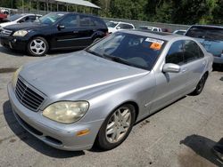 Vehiculos salvage en venta de Copart Savannah, GA: 2003 Mercedes-Benz S 500