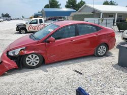 Hyundai Accent salvage cars for sale: 2017 Hyundai Accent SE